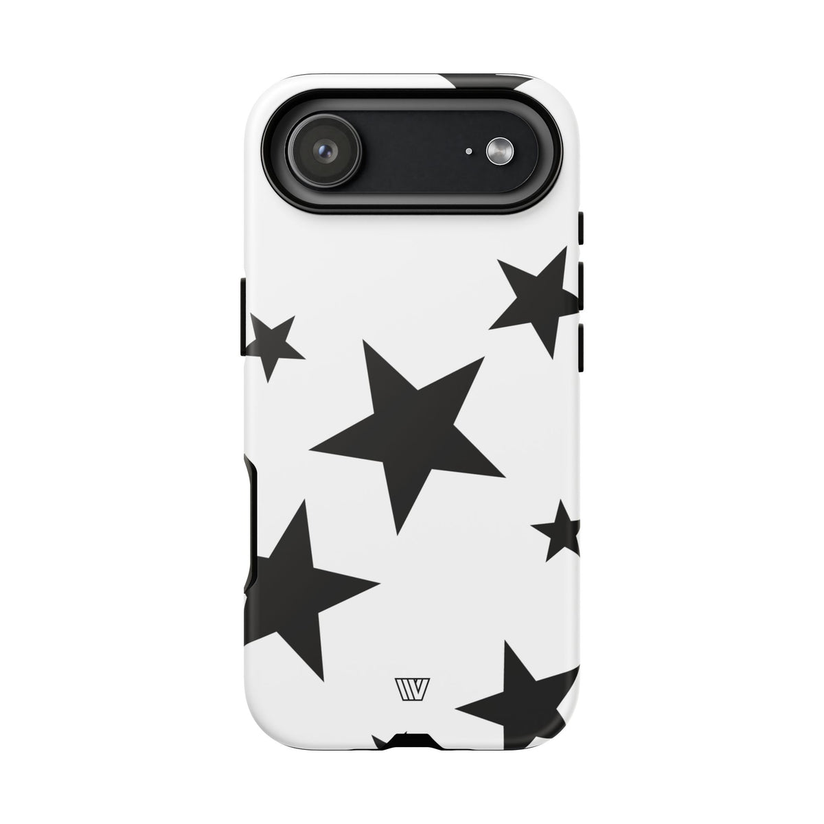 ALL WHITE BOLD STARS | Tough Phone Case
