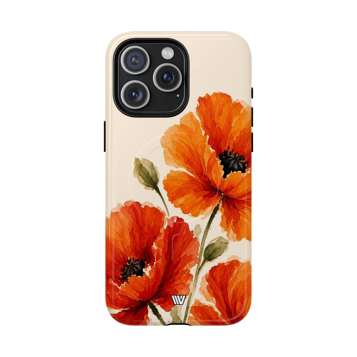 WILD POPPIES | MagSafe Tough iPhone Case