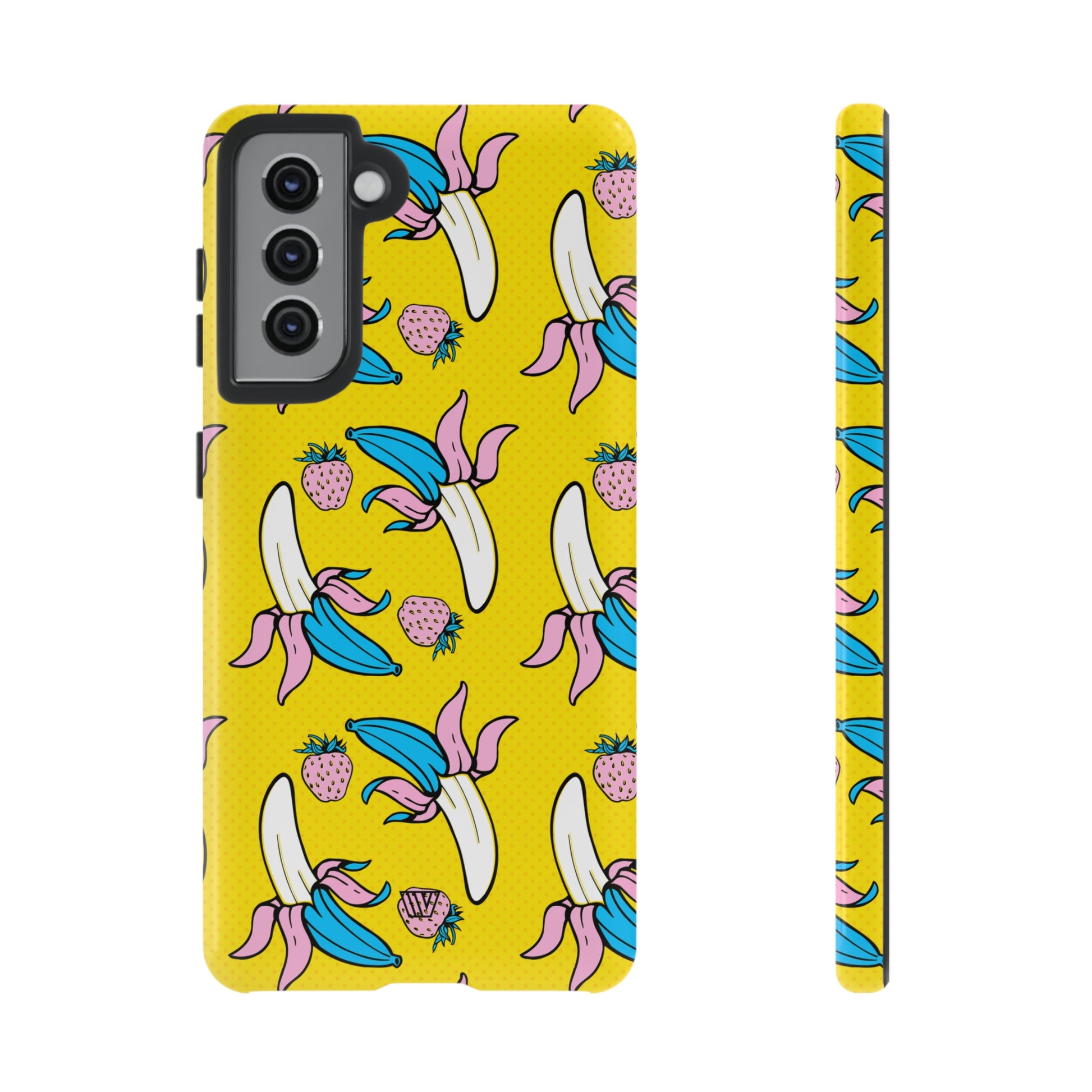 STRAWBERRY BANANA POP ART | Tough Phone Case - Trovvve