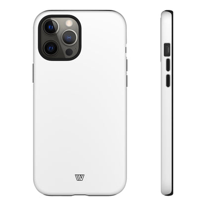 ALL WHITE | Tough Phone Case
