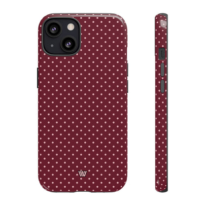 CLARET DOT | Tough Phone Case