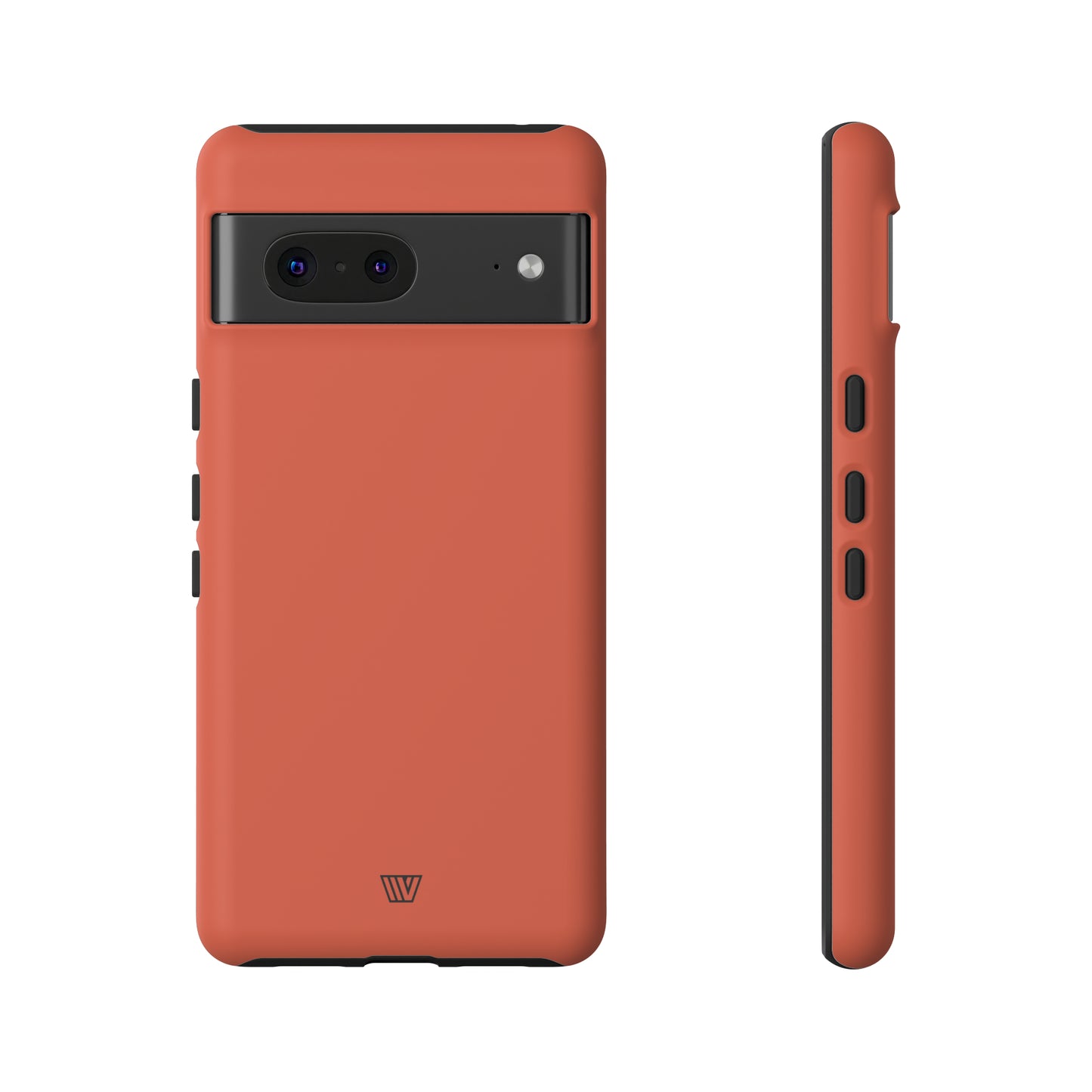 SOLID BURNT SIENNA | Tough Phone Case - Trovvve