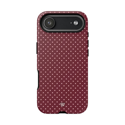 CLARET DOT | Tough Phone Case