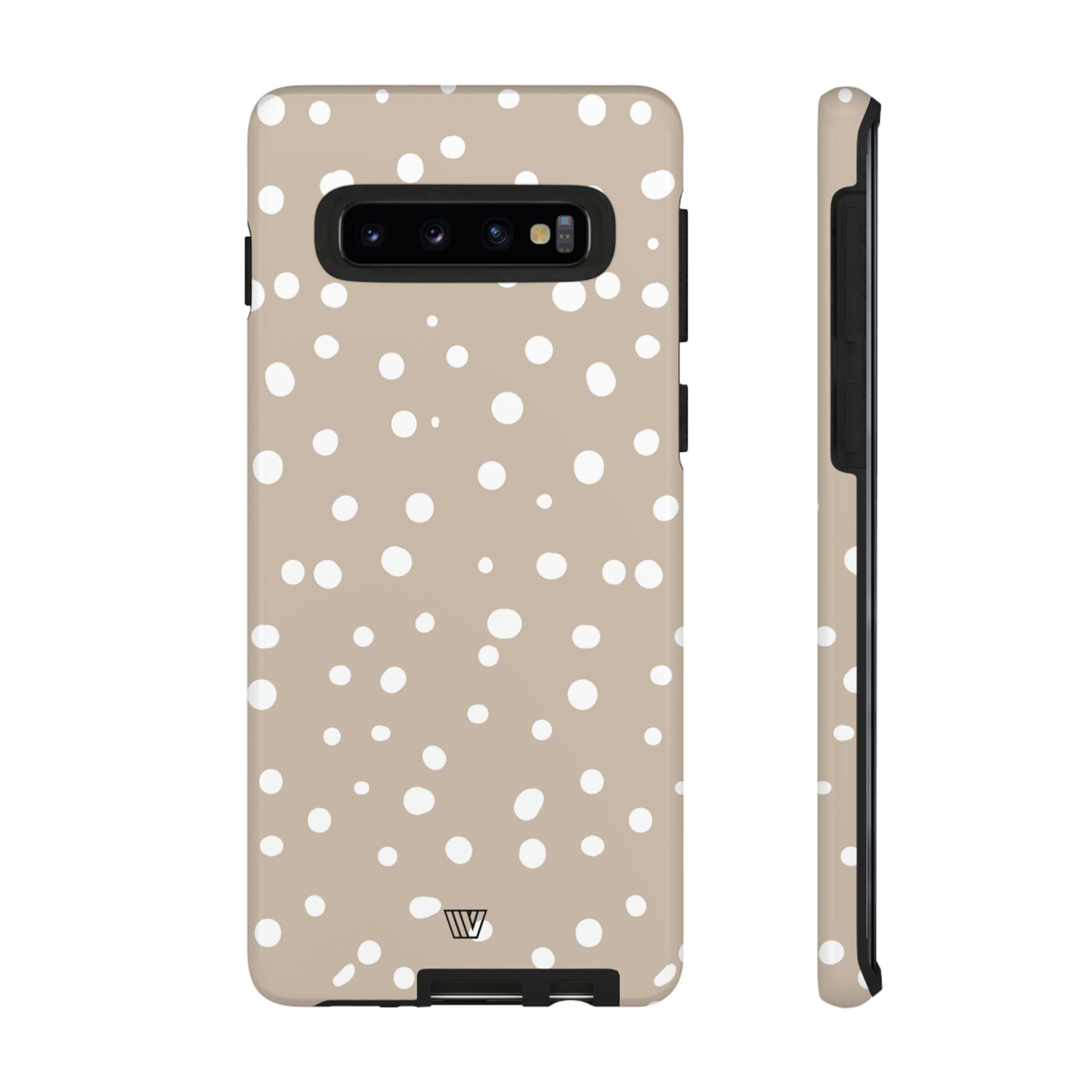 BEIGE DOTS | Tough Phone Case - Trovvve