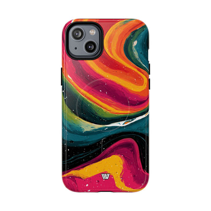 Cosmic Rush MagSafe Tough iPhone Case – iPhone 14 Plus, Glossy