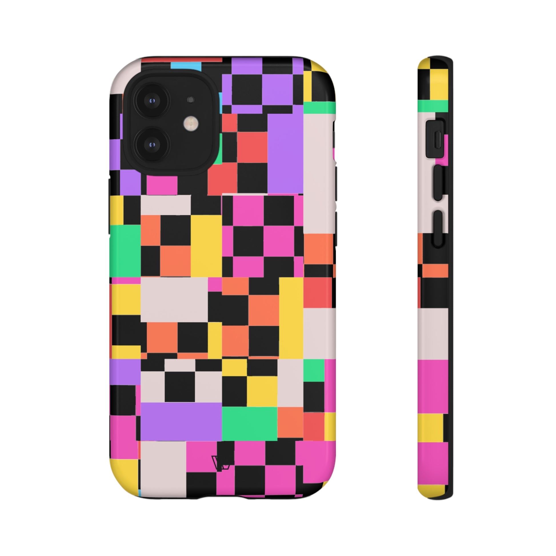 MASHED UP CHECKERBOARD | Tough Phone Case - Trovvve