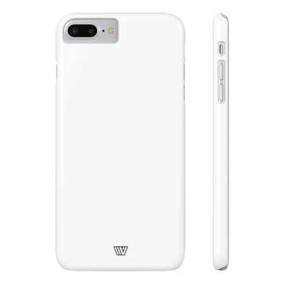 ALL WHITE | Slim iPhone Case