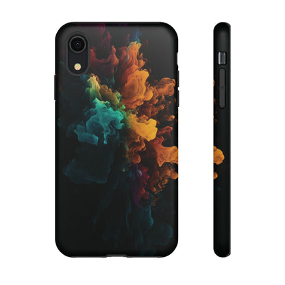 COLORFUL SMOKE EXPLOSION | Tough Phone Case