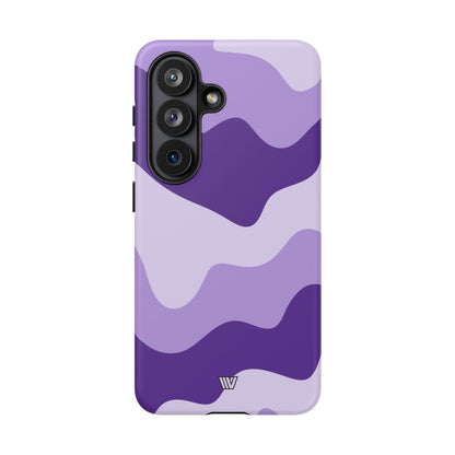 PURPLE WAVES | Tough Phone Case