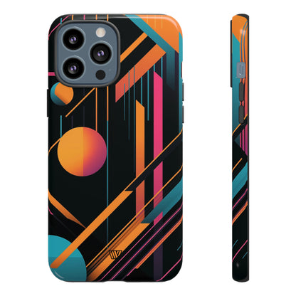 BOLD RETRO LINES | Tough Phone Case - Trovvve