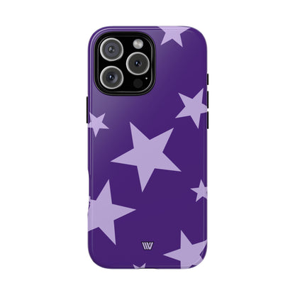 PURPLE BOLD STARS | Tough Phone Case