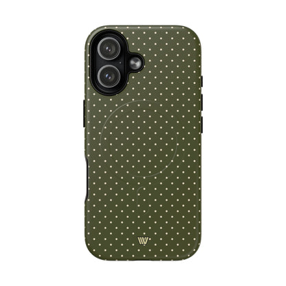 OLIVE CONFETTI | MagSafe Tough iPhone Case