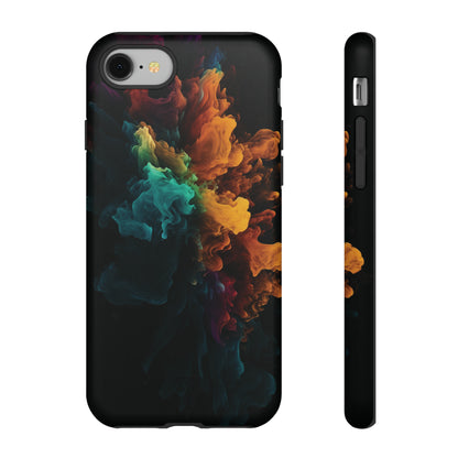 COLORFUL SMOKE EXPLOSION | Tough Phone Case