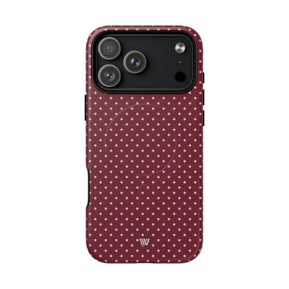 CLARET DOT | MagSafe Tough iPhone Case