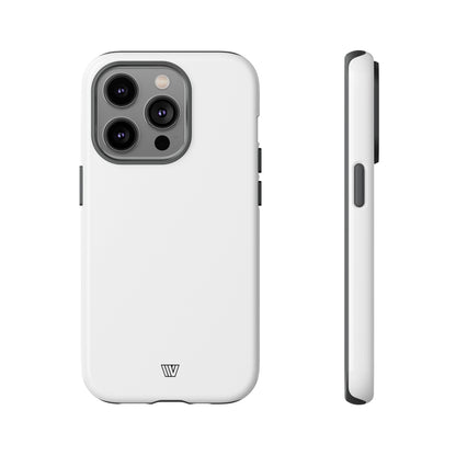 ALL WHITE | Tough Phone Case