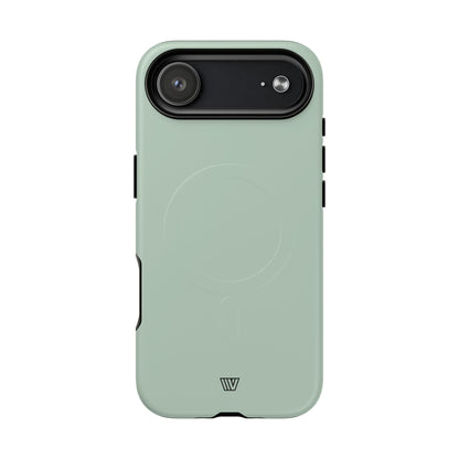 PASTEL GREEN SOLID | MagSafe Tough iPhone Case