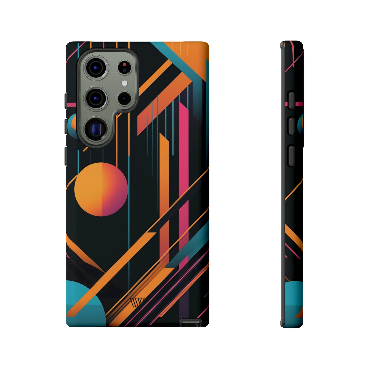 BOLD RETRO LINES | Tough Phone Case - Trovvve