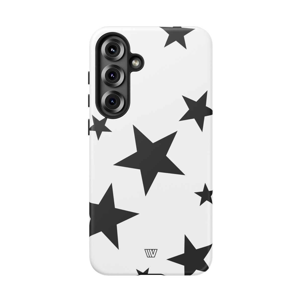 ALL WHITE BOLD STARS | Tough Phone Case