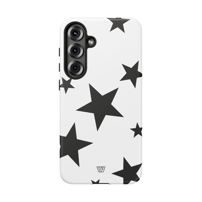 ALL WHITE BOLD STARS | Tough Phone Case