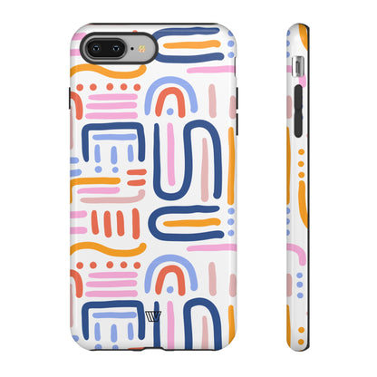 MEMPHIS BOLD LINES | Tough Phone Case - Trovvve