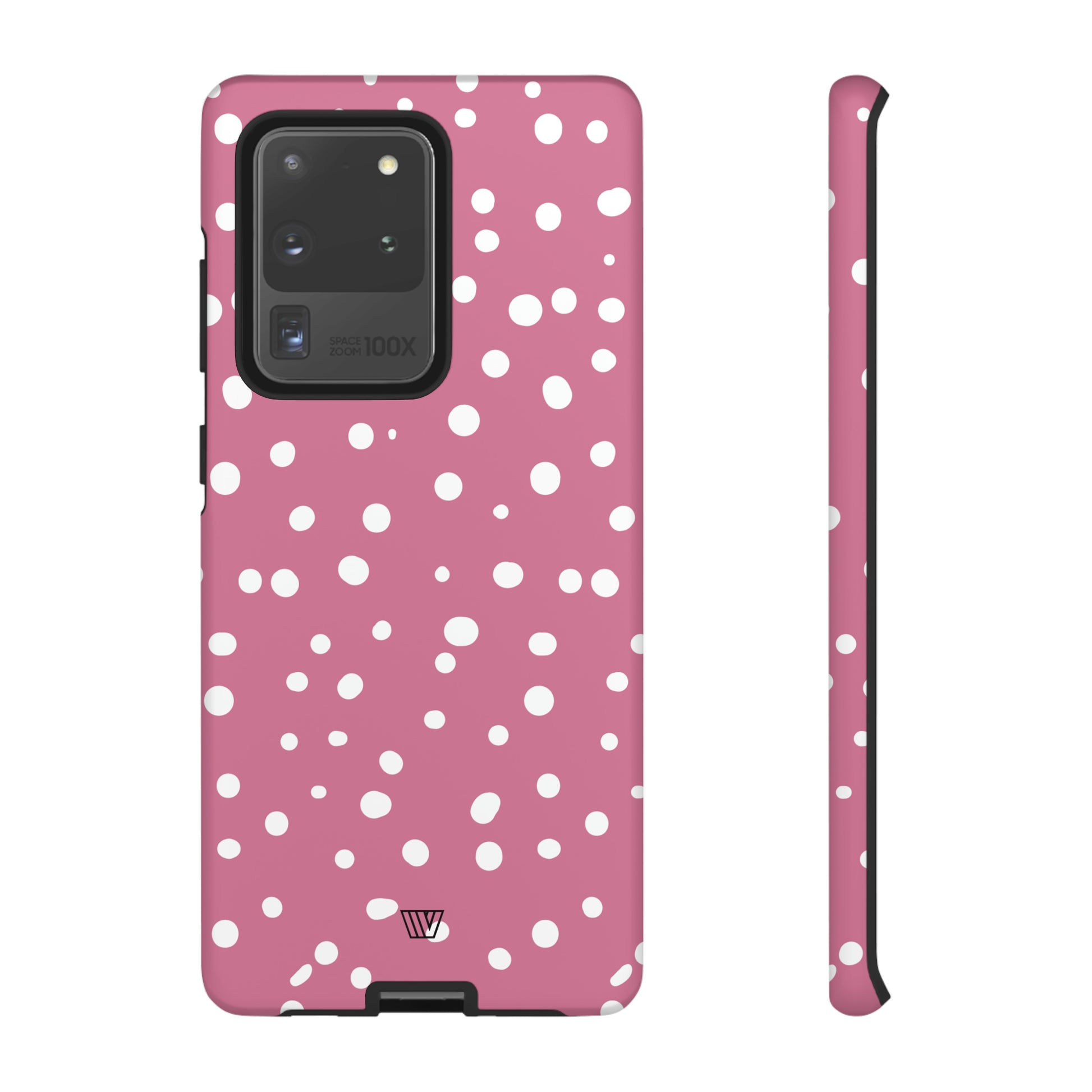 BLUSH RED DOTS | Tough Phone Case - Trovvve