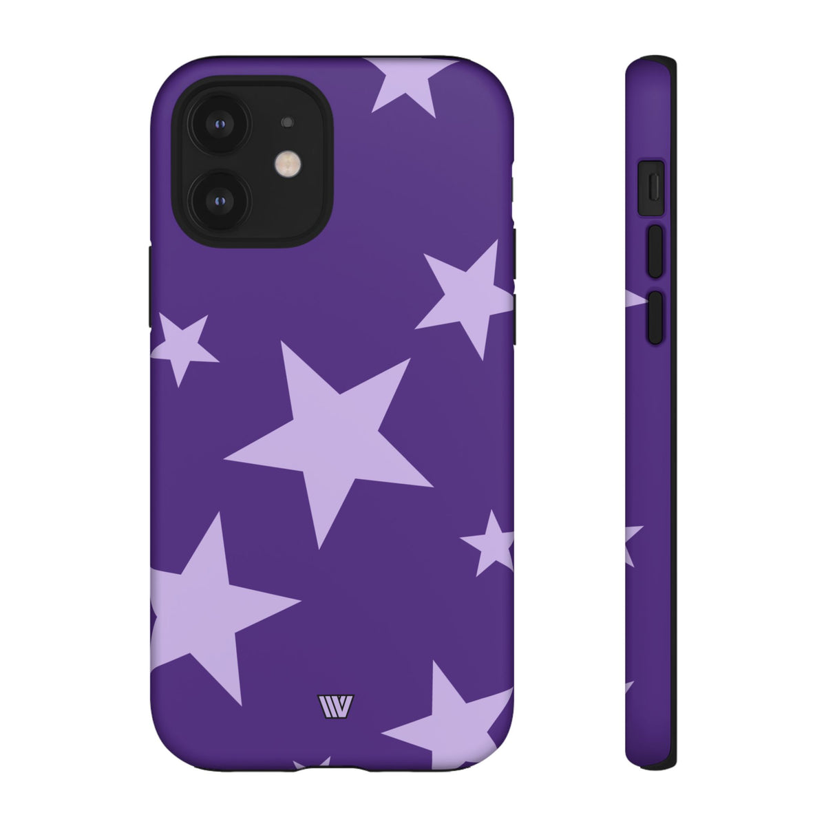 PURPLE BOLD STARS | Tough Phone Case