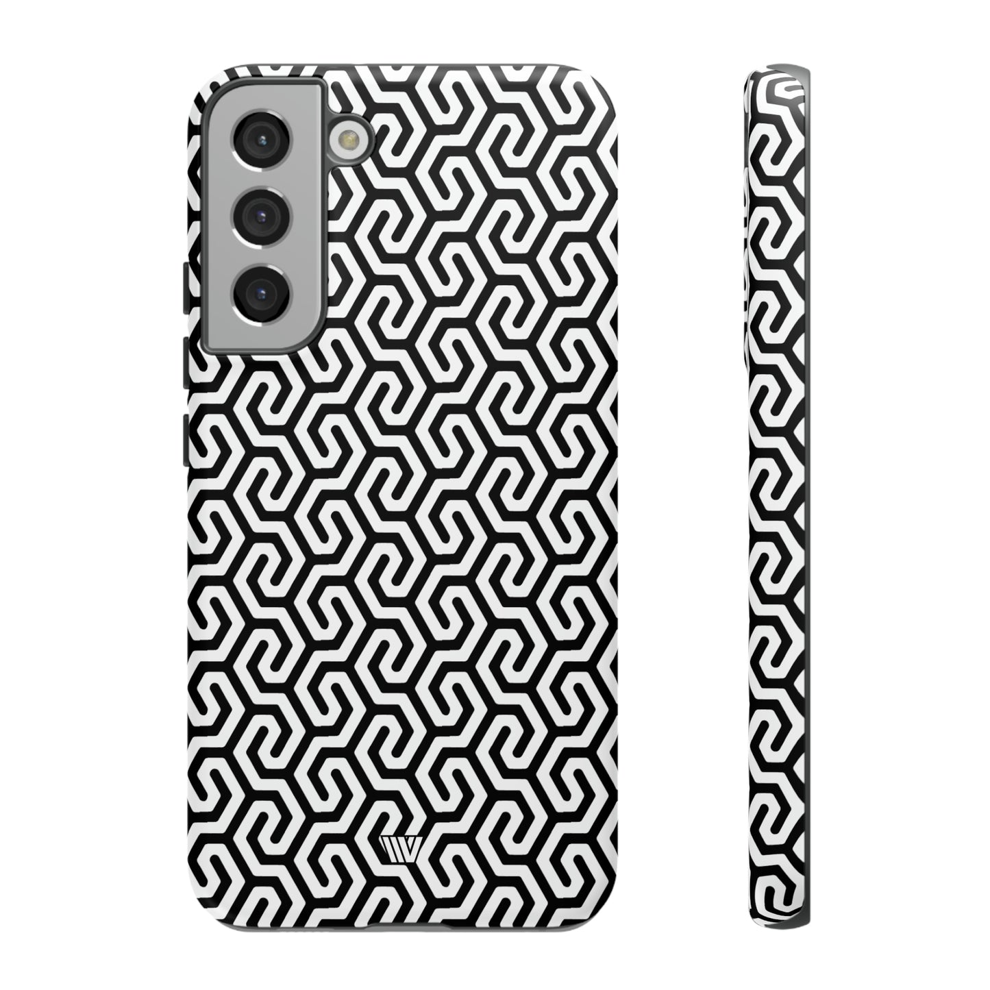 ABSTRACT INTERLOCKING PATTERN | Tough Phone Case