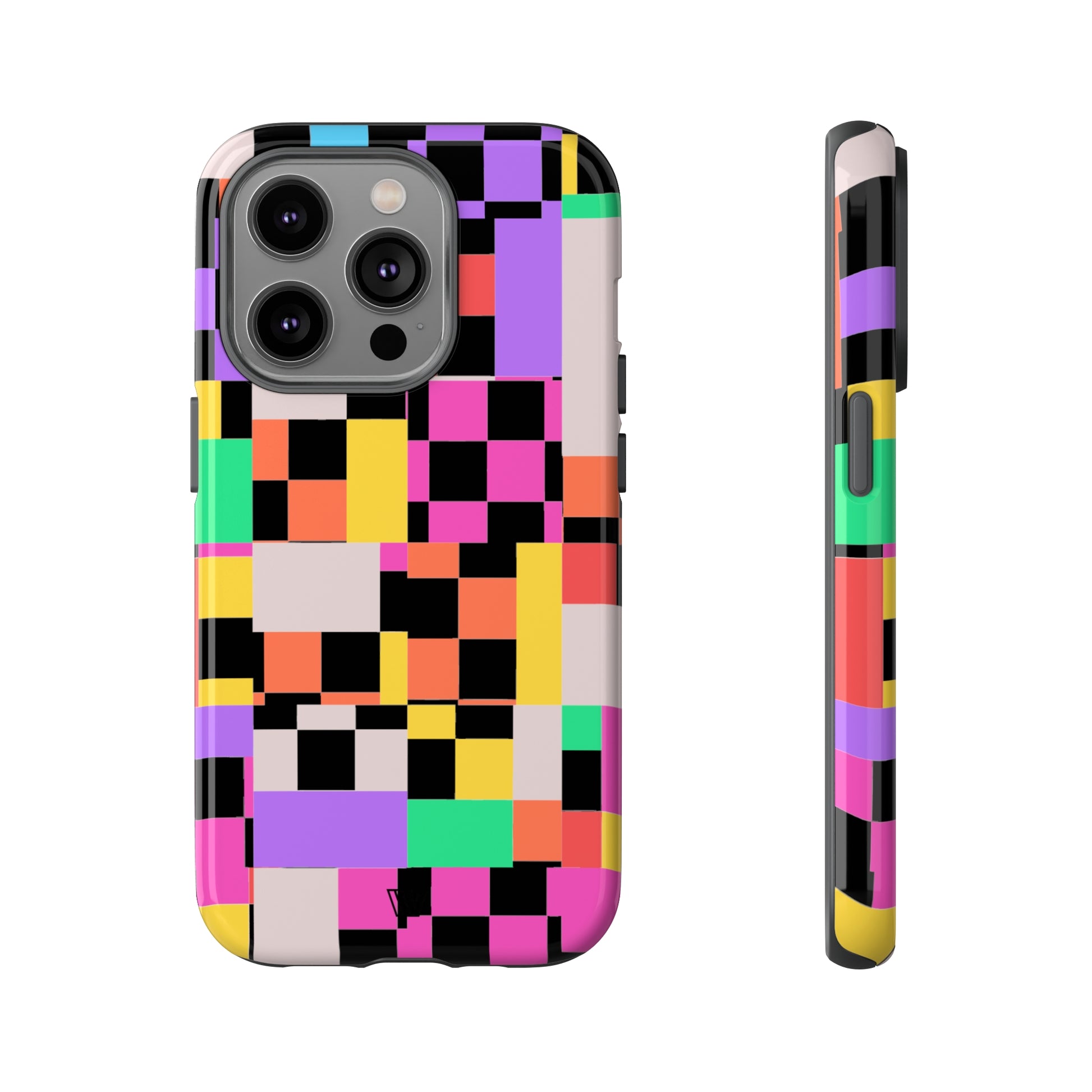 MASHED UP CHECKERBOARD | Tough Phone Case - Trovvve