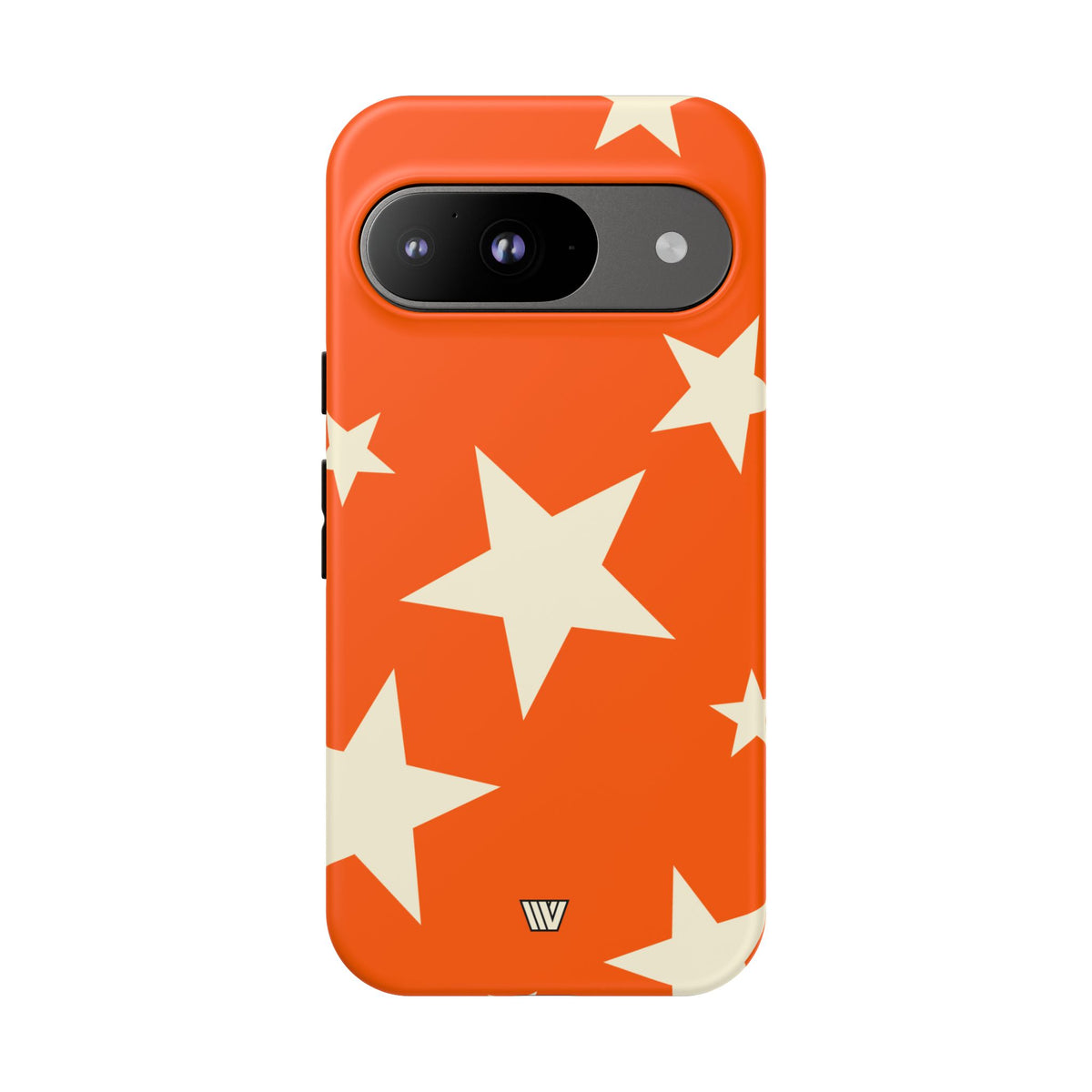ORANGE BOLD STARS | Tough Phone Case
