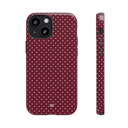 CLARET DOT | Tough Phone Case