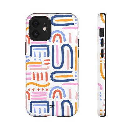 MEMPHIS BOLD LINES | Tough Phone Case - Trovvve