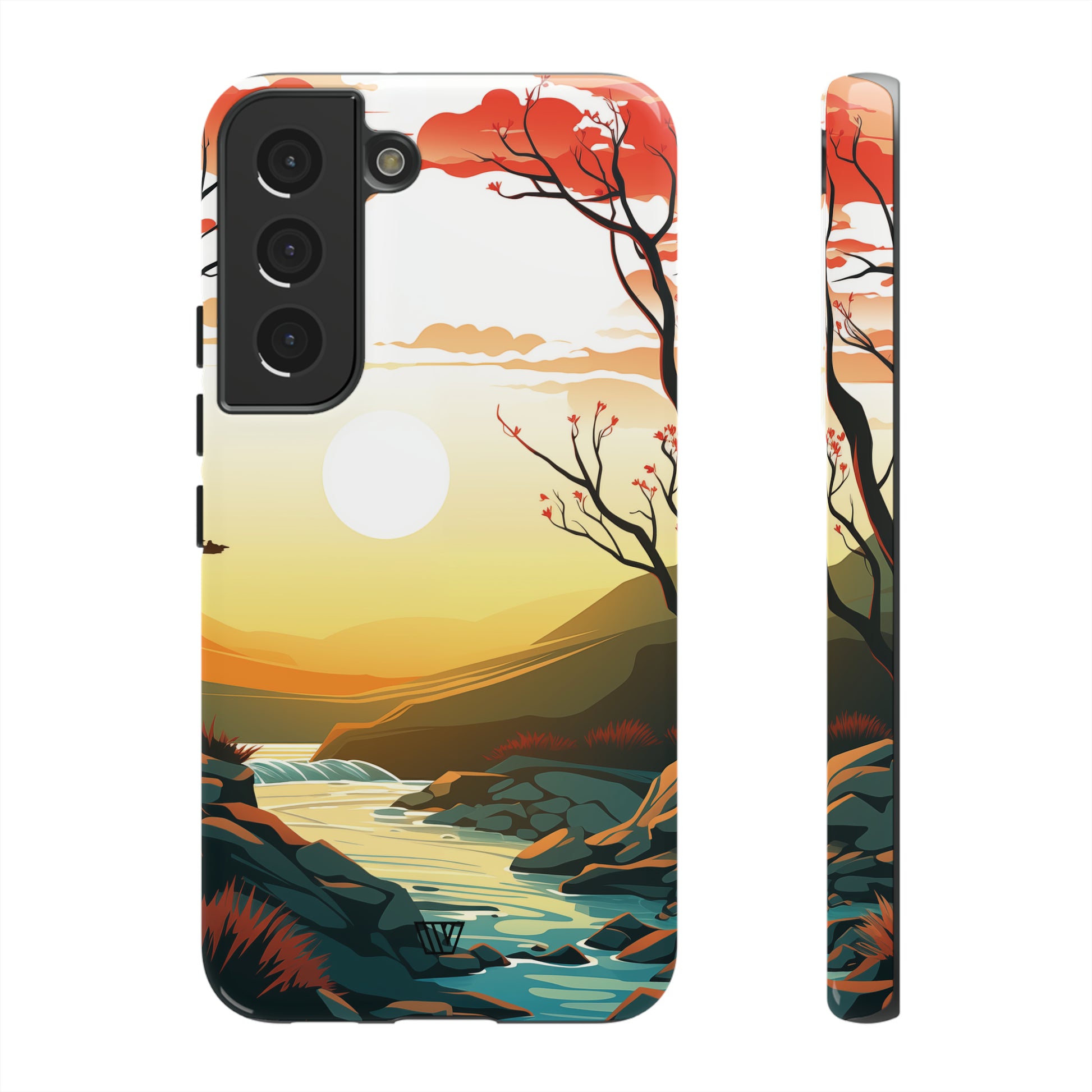 RIVER SUNSET | Tough Phone Case - Trovvve