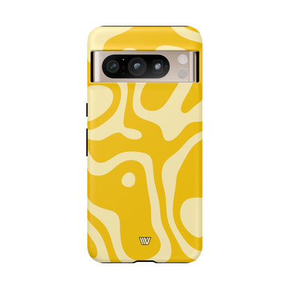 YELLOW SWIRL | Tough Phone Case