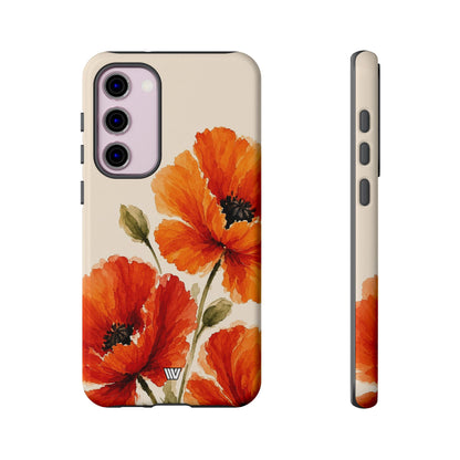 WILD POPPIES | Tough Phone Case