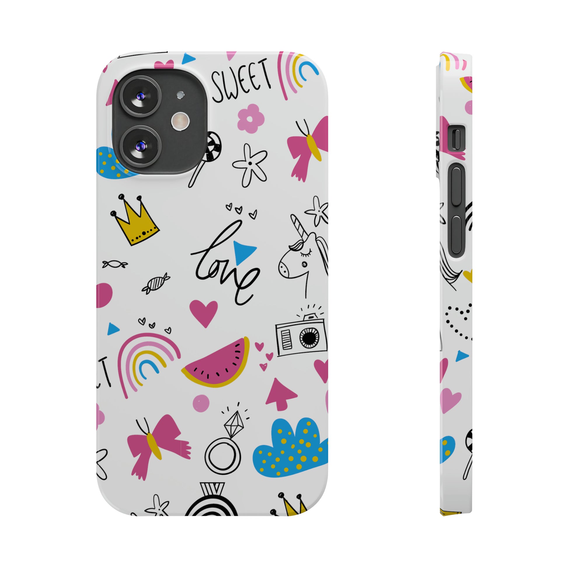 SWEET LOVE | Slim iPhone Case - Trovvve