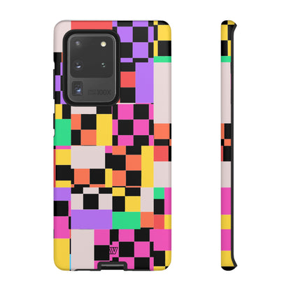 MASHED UP CHECKERBOARD | Tough Phone Case - Trovvve