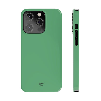 AQUA FOREST GREEN | Slim iPhone Case