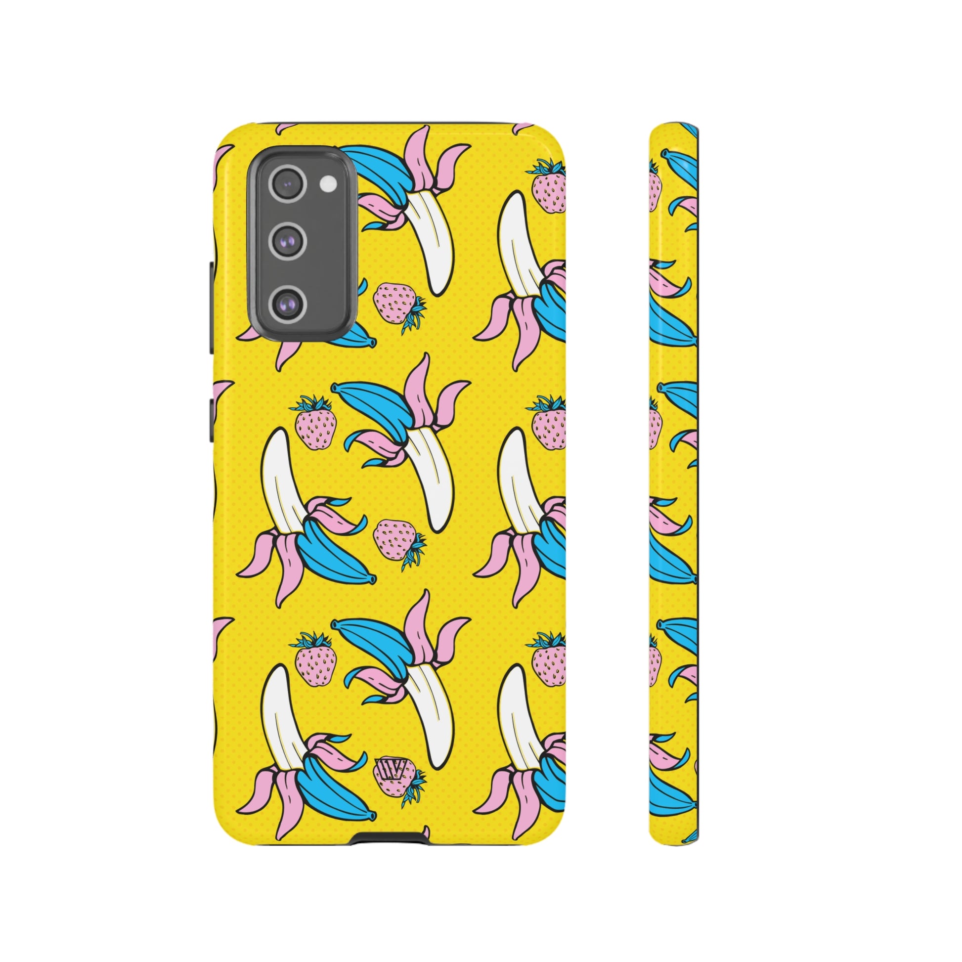 STRAWBERRY BANANA POP ART | Tough Phone Case - Trovvve