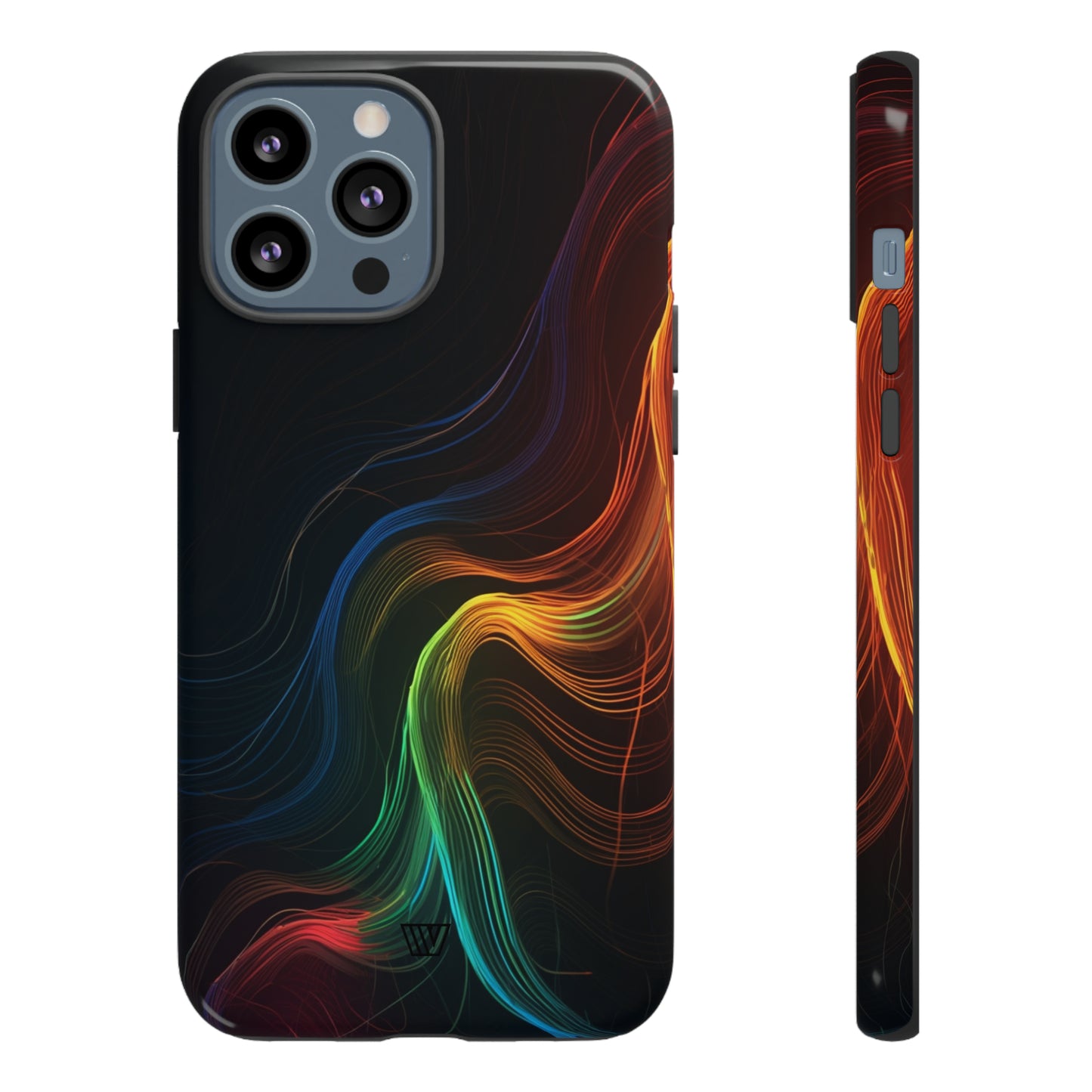 COLORFUL ABSTRACT LINES | Tough Phone Case - Trovvve