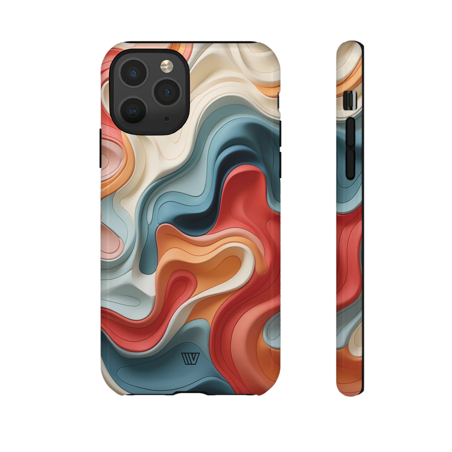 3D COLORFUL CLAY | Tough Phone Case - Trovvve