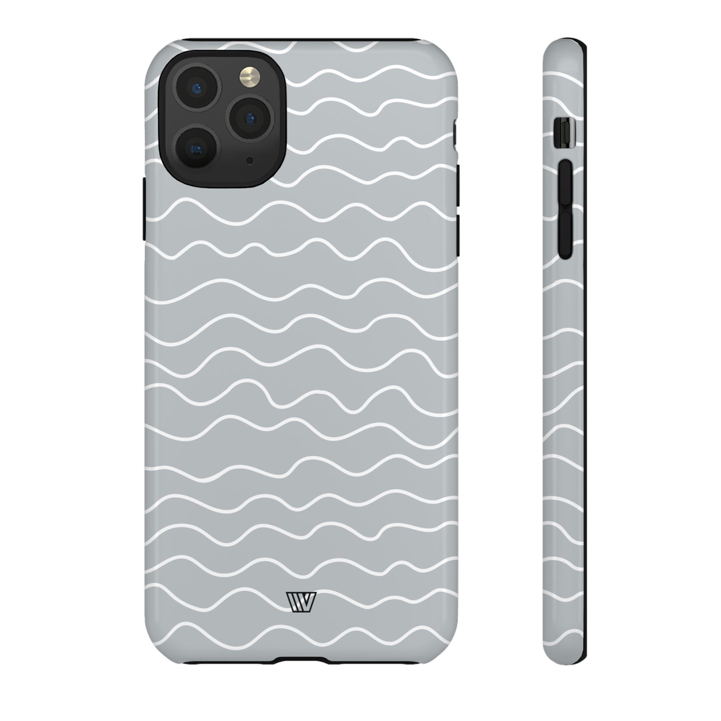 GRAY WAVES | Tough Phone Case