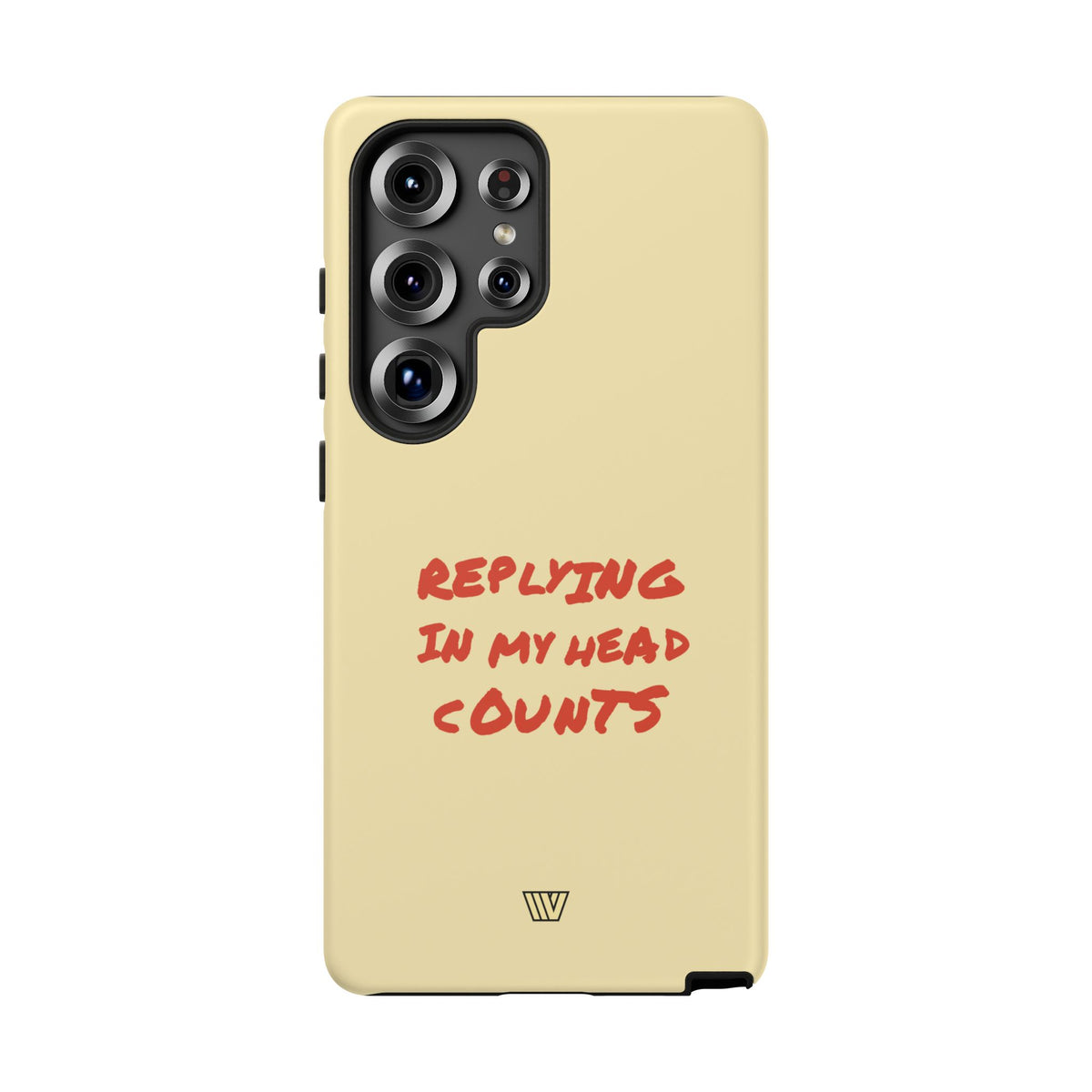 REPLYING IN MY HEAD | Tough Phone Case