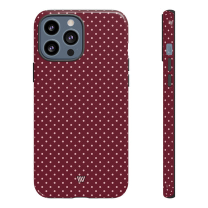 CLARET DOT | Tough Phone Case
