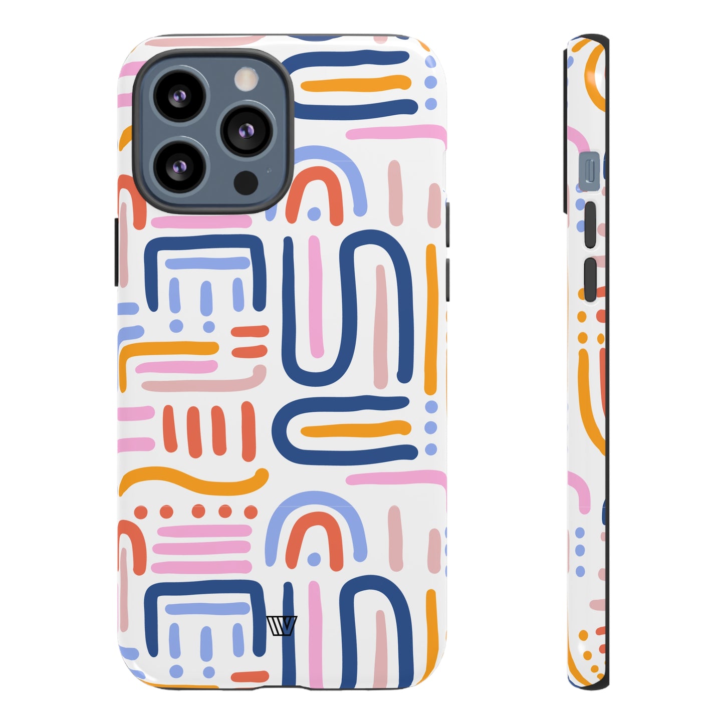 MEMPHIS BOLD LINES | Tough Phone Case - Trovvve