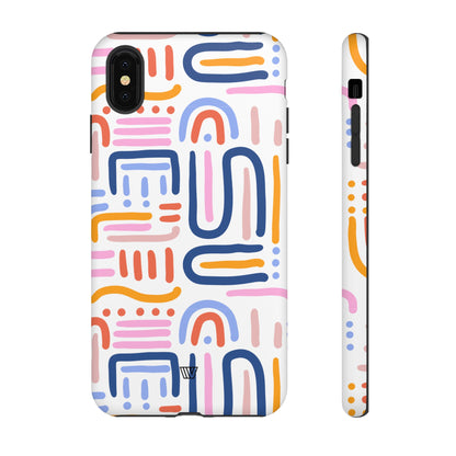 MEMPHIS BOLD LINES | Tough Phone Case - Trovvve