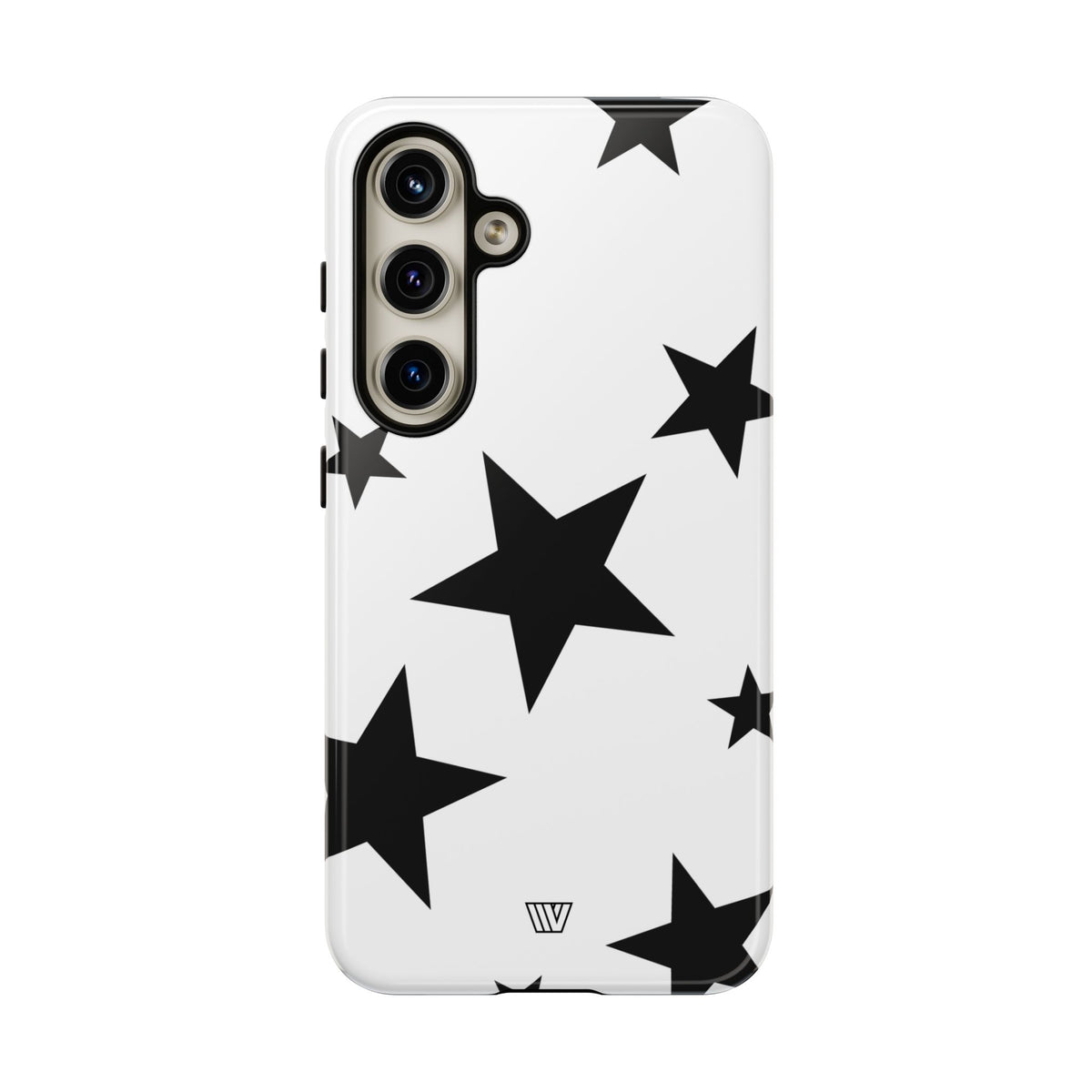 ALL WHITE BOLD STARS | Tough Phone Case