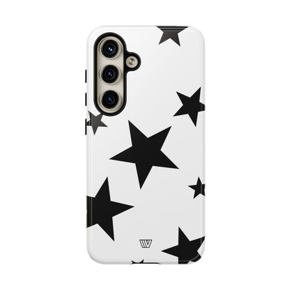 ALL WHITE BOLD STARS | Tough Phone Case