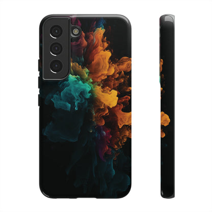 COLORFUL SMOKE EXPLOSION | Tough Phone Case