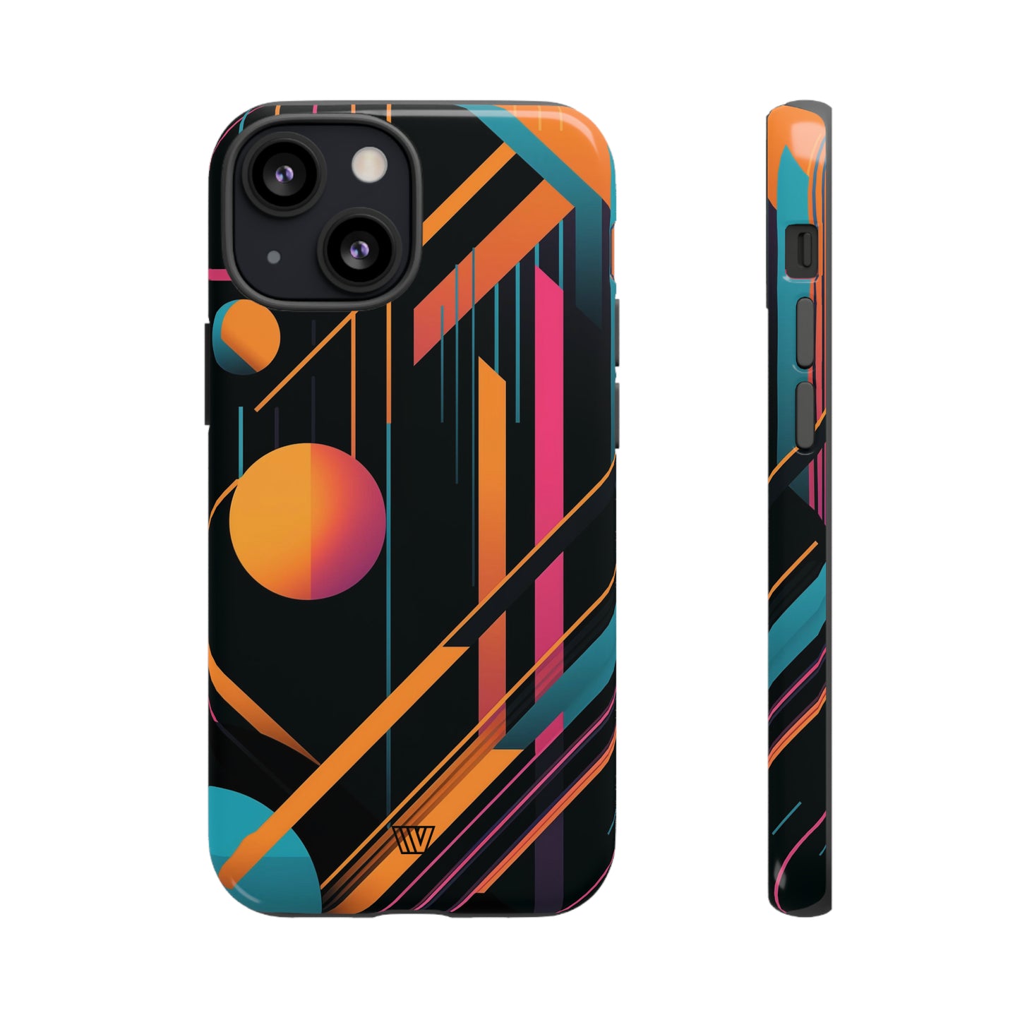 BOLD RETRO LINES | Tough Phone Case - Trovvve