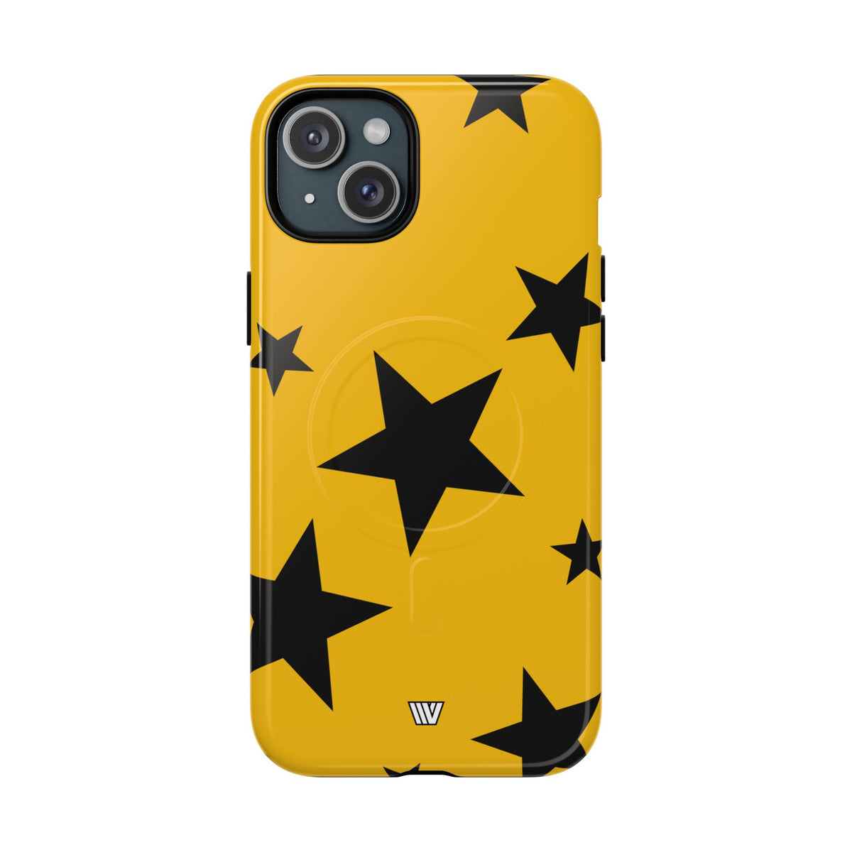YELLOW BOLD STARS | MagSafe Tough iPhone Case